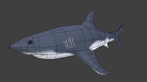 Shark - Low Poly preview image